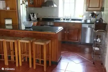 Vakantiehuis Spanje, Galicië, El Grove villa Villa Cuesta Keuken
