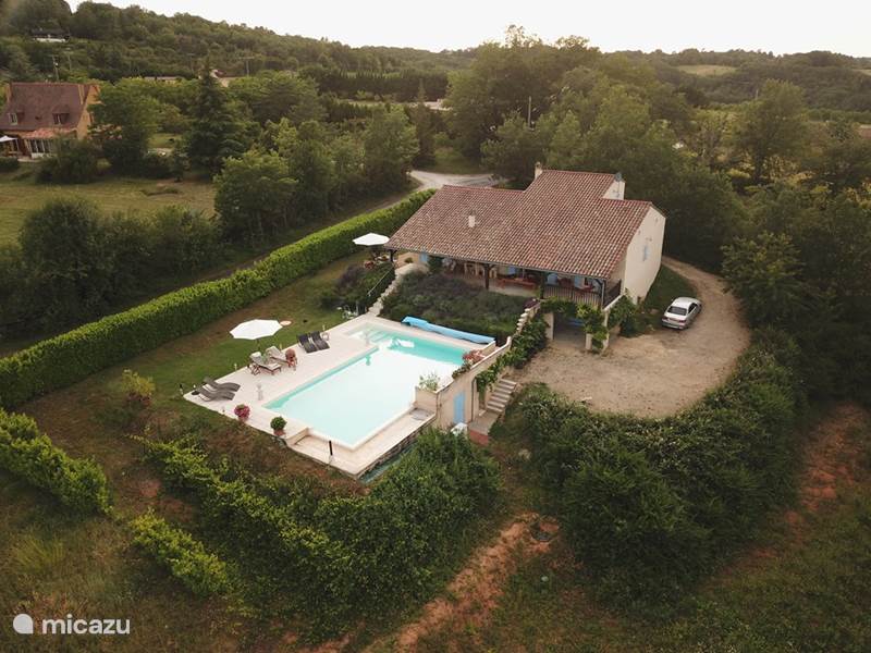 Holiday home in France, Dordogne, Saint-Cybranet Manor / Castle La Berberie