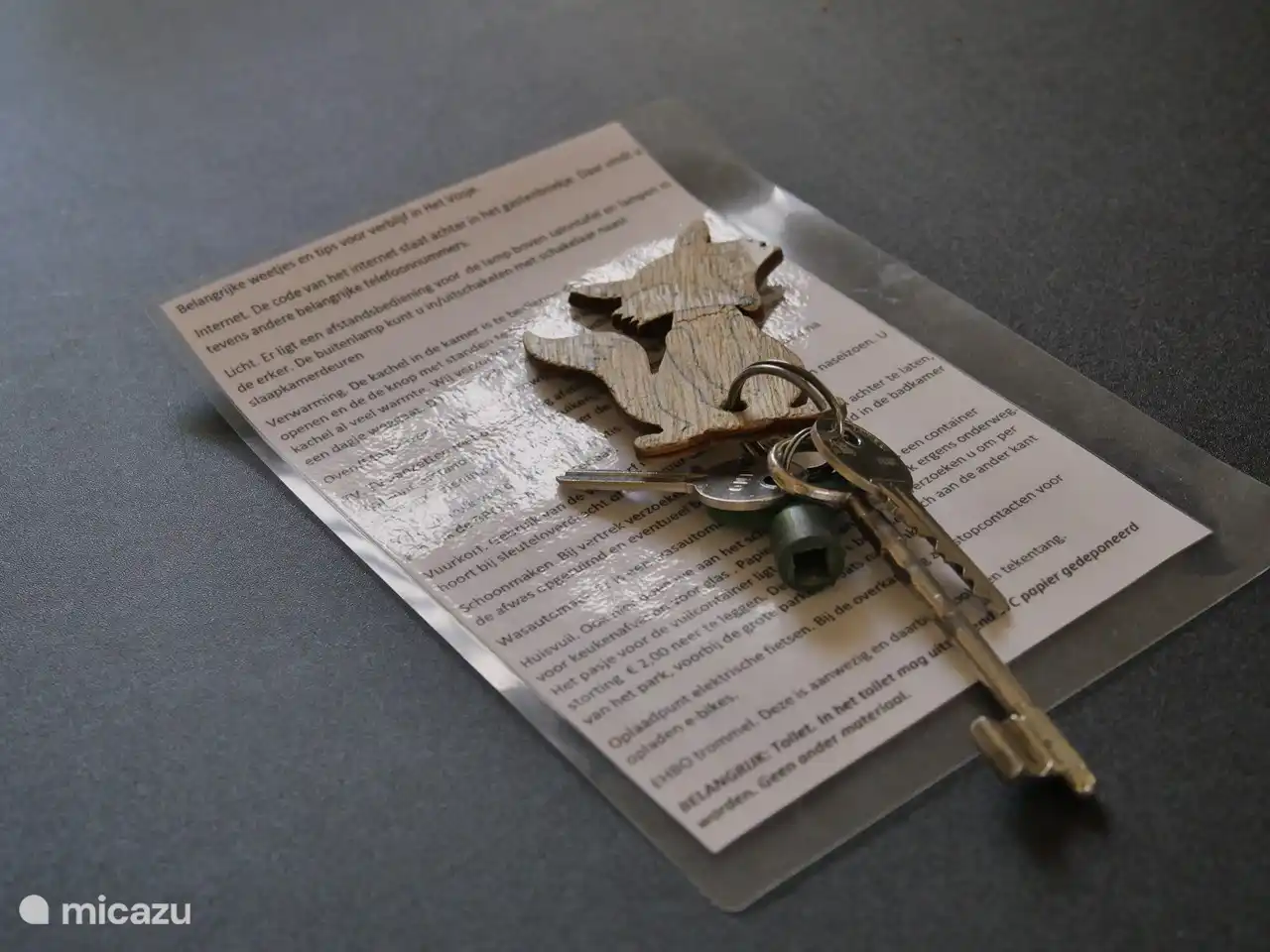 The keys and clues