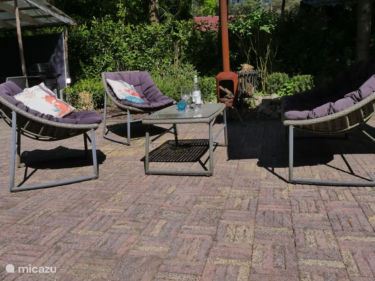 Lovely stay in the garden.