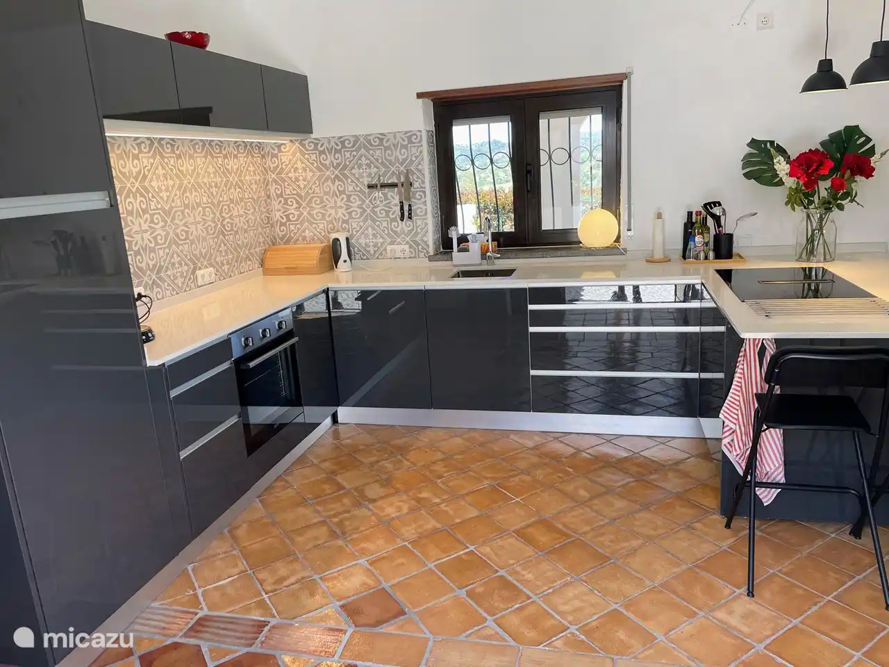 Die brandneue Küche