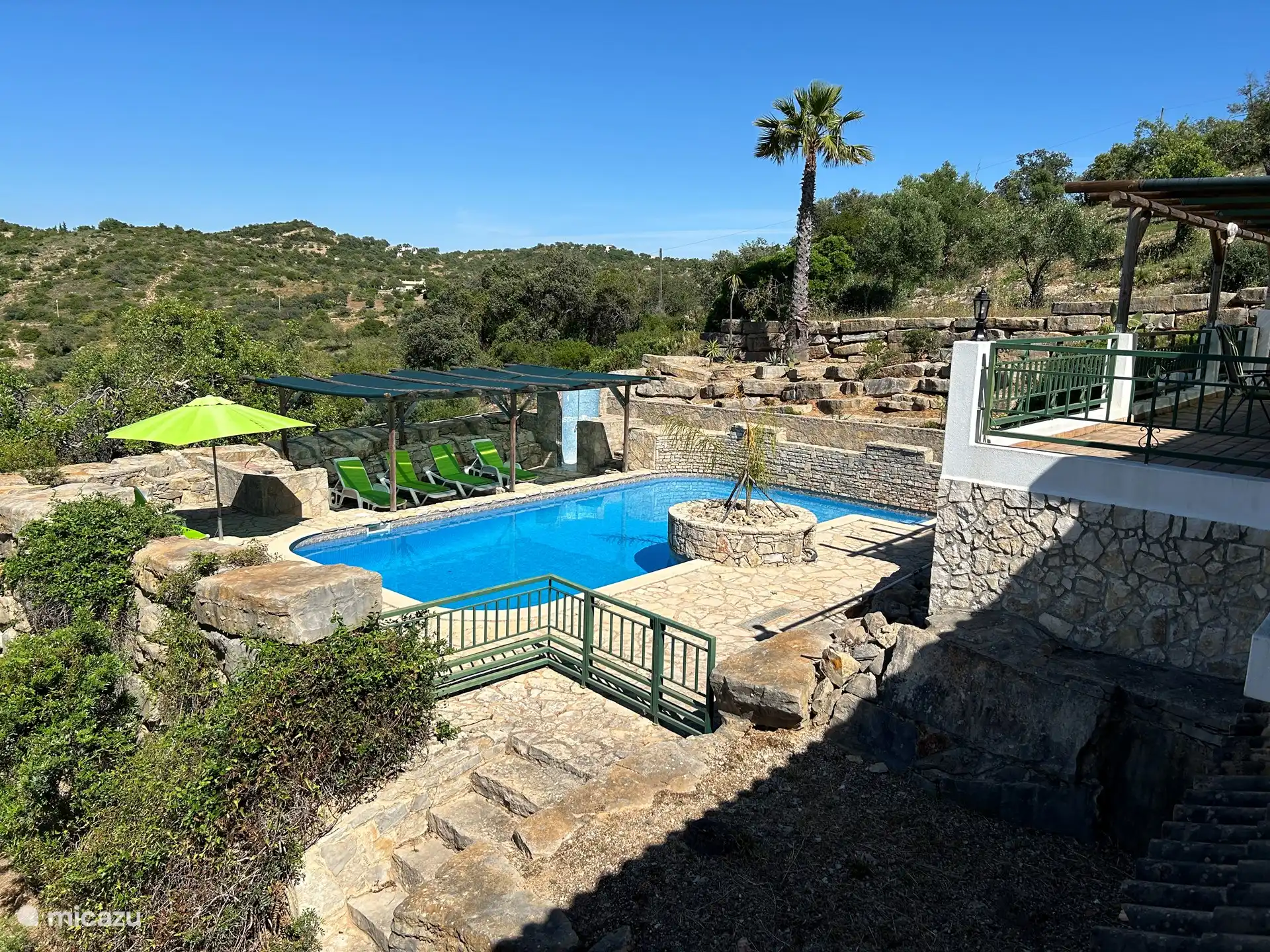 Der private Swimmingpool