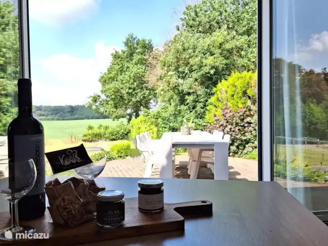 Domaine Hellebeuk, Maison avec vue ! | Pays-Bas, Limbourg, Valkenburg - maison de vacances Vue du salon