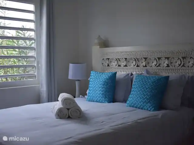 Casa Marbella huren in Curaçao, Curacao-Midden, Blue Bay - appartement Slaapkamer met 2 persoonsbed