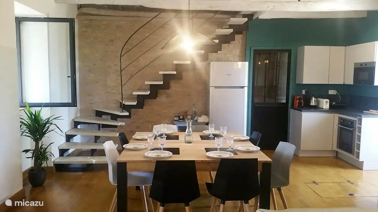 Essbereich und Küche