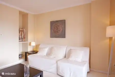 Vakantiehuis Spanje, Andalusië, Ojén appartement Appartement met ruim terras Woonkamer