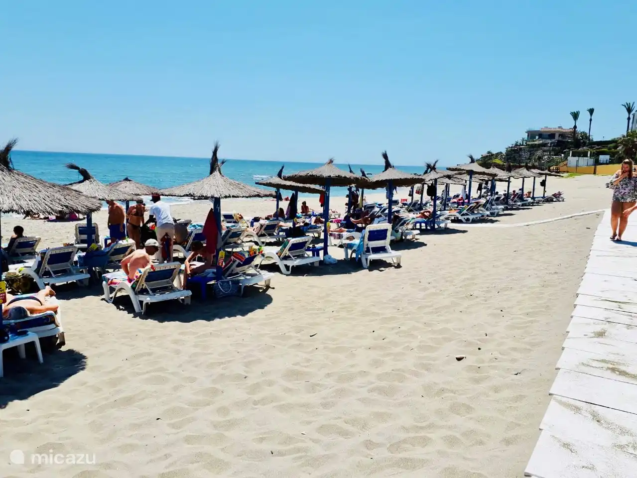 Strand zu Fuß erreichbar