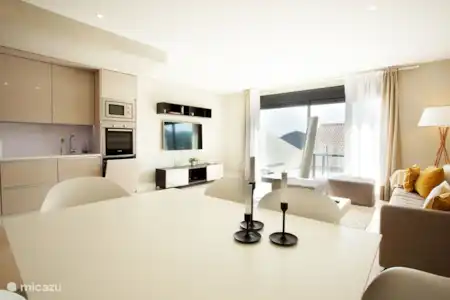 Vakantiehuis Spanje, Costa del Sol, Estepona appartement Modern appartement Estepona Woonkamer