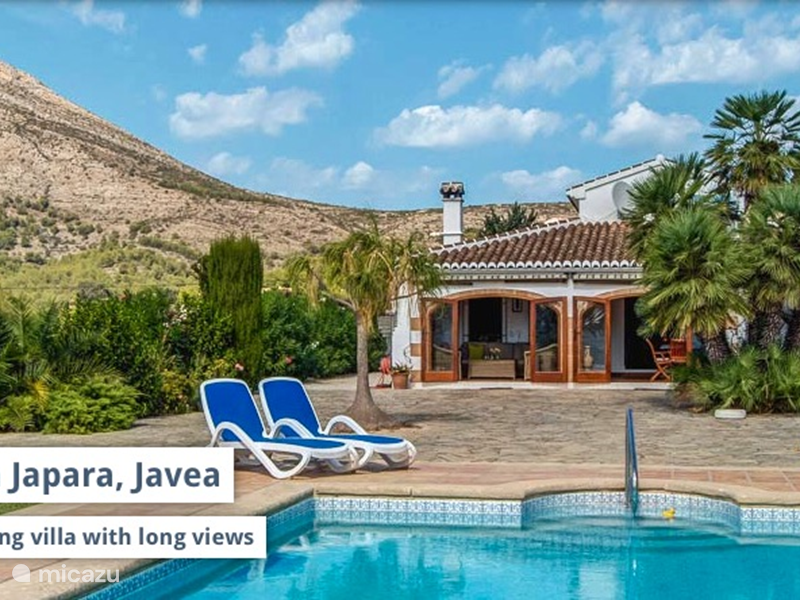 Vakantiehuis Spanje, Costa Blanca, Javea Villa Casa Japara 'Long views' & Privacy