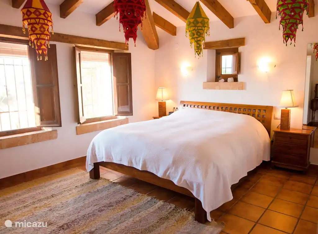 Chambre des maîtres avec air conditionné