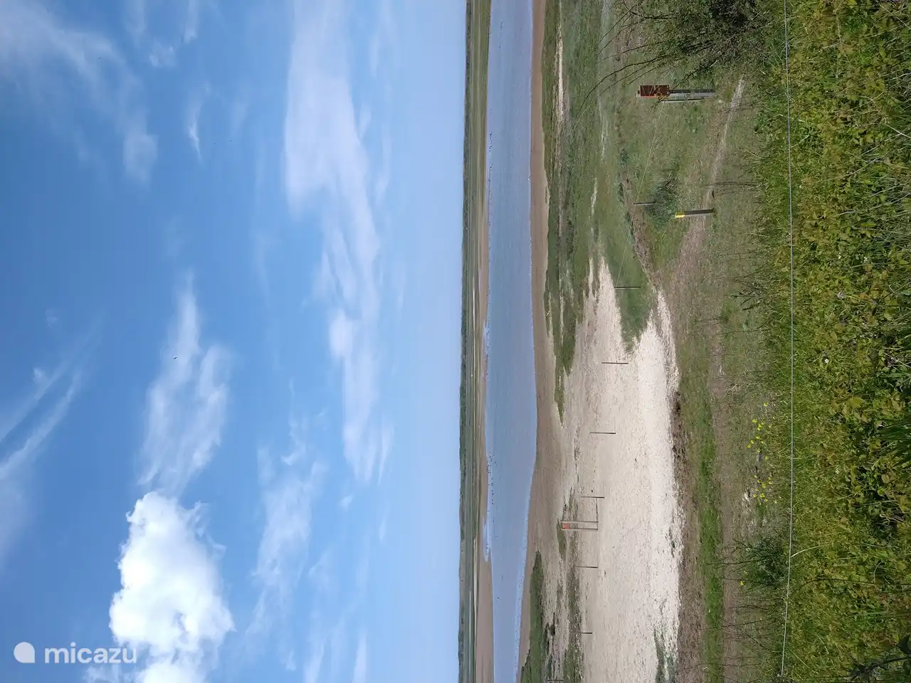 Ein Teil des Slufter am Vogelaussichtspunkt am Oorsprongweg