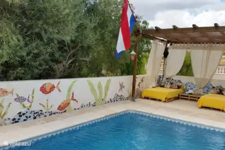 Vakantiehuis Spanje, Costa Blanca, La Romana finca La Sonrisa zwembad