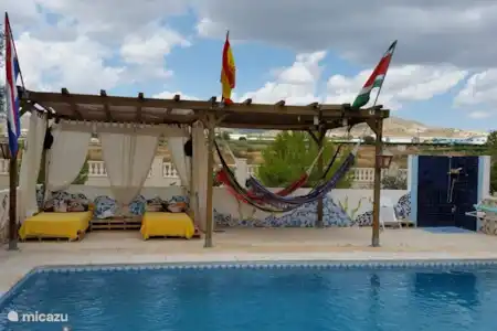 Vakantiehuis Spanje, Costa Blanca, La Romana finca La Sonrisa zwembad