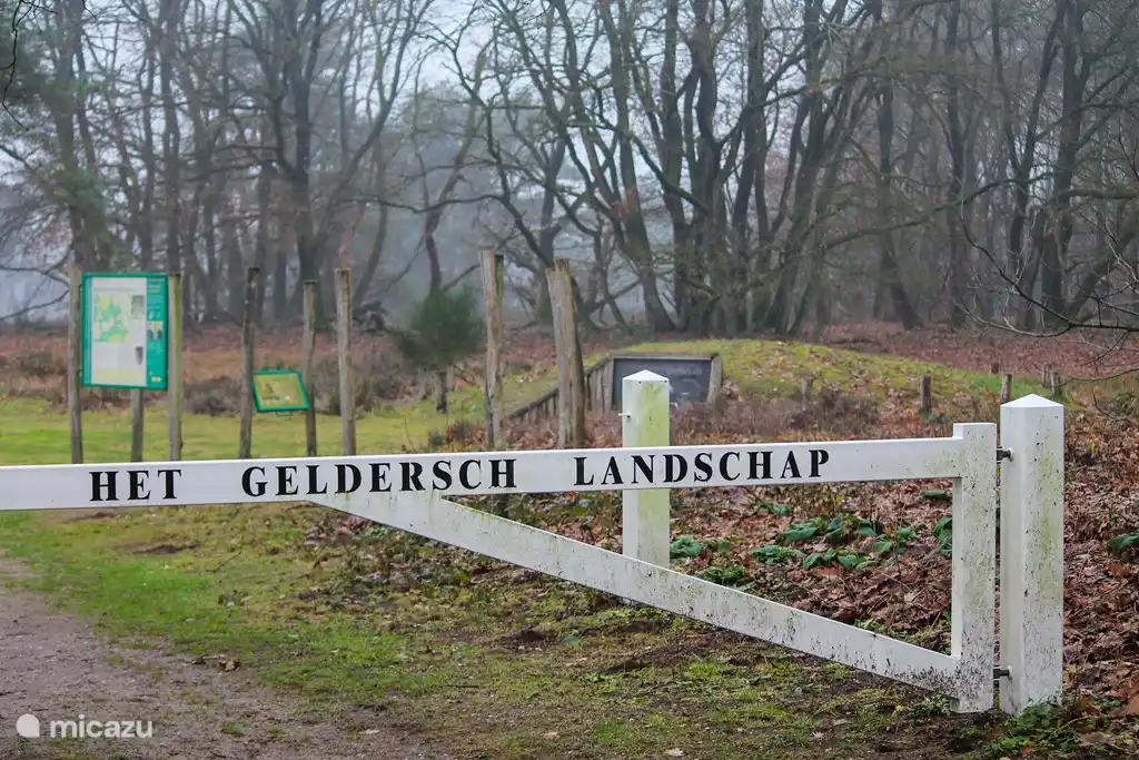 Vous pouvez marcher directement dans la nature depuis le parc