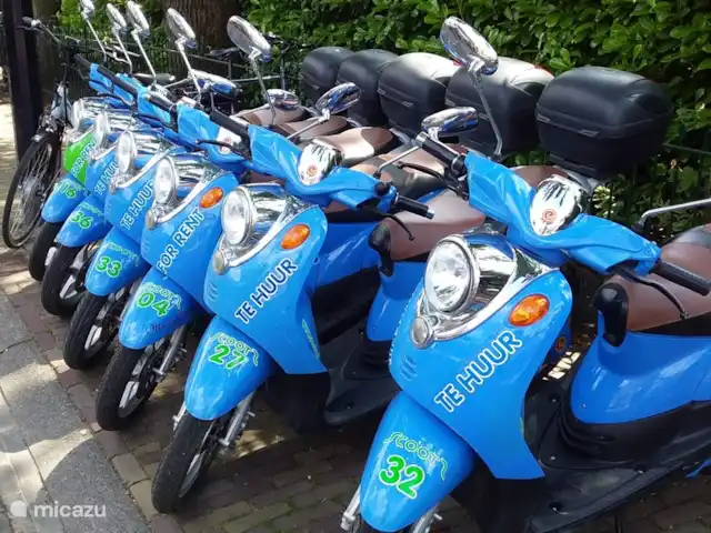 Location de Vacances Pays-Bas, Gueldre, Garderen, villa - Villa Jardinier Scooters à louer à Garderen au restaurant het Lagerhuis.