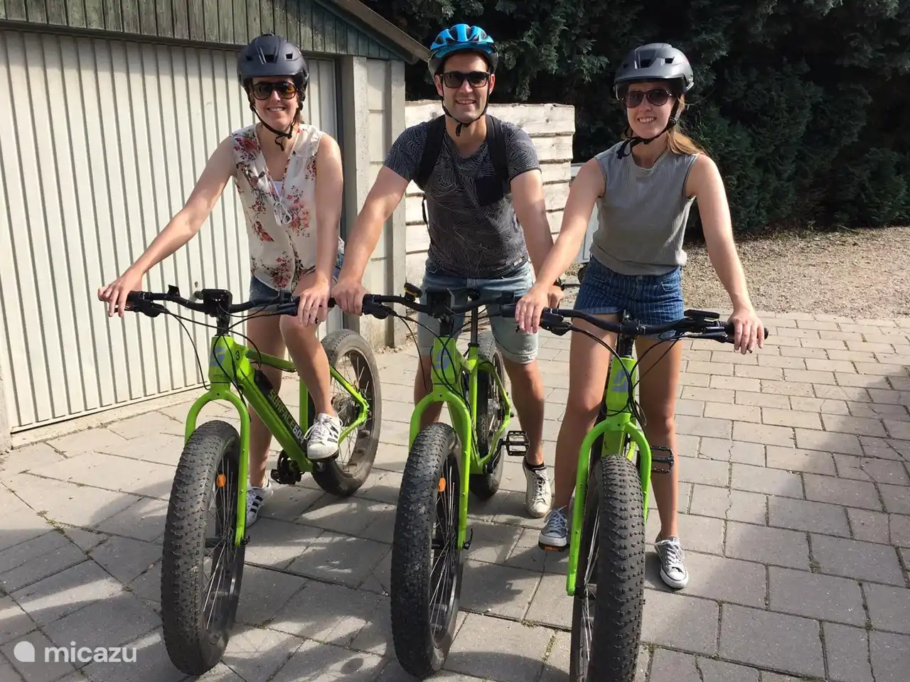 Merveilleux VTT sur un vélo électrique!