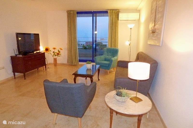 Vakantiehuis Spanje, Costa Dorada, Sant Carles de la Ràpita Appartement App.met uitzicht op zee en airco .