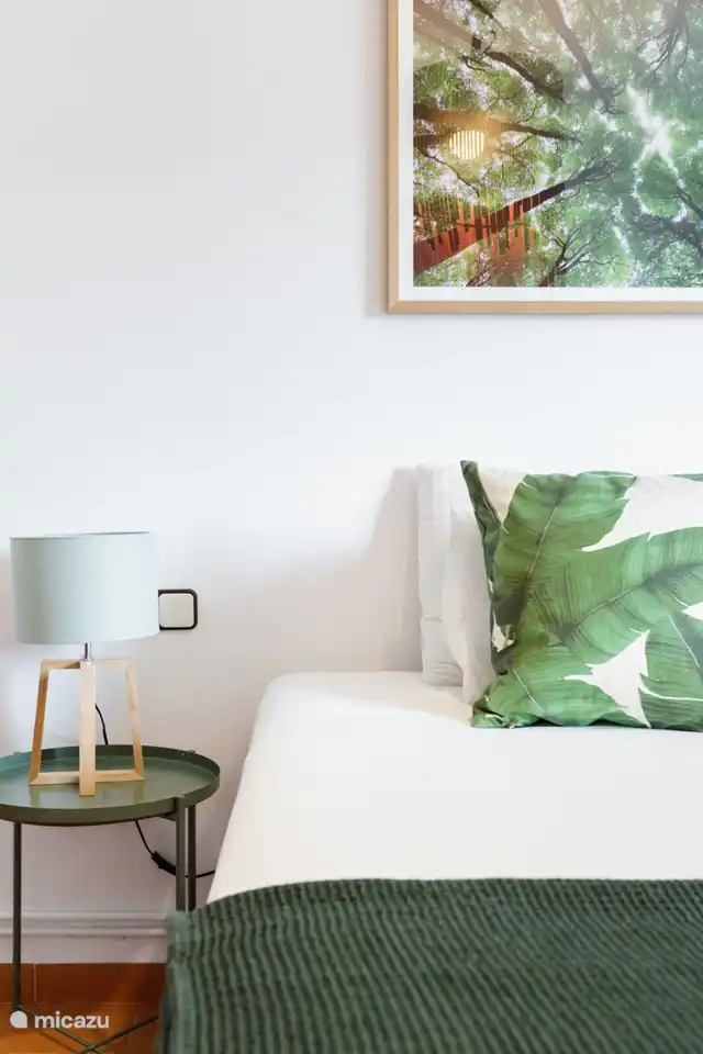 De Bos kamer met tweepersoonsbed en eigen kast. 