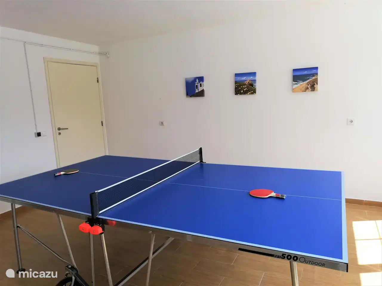 Table tennis room in the villa