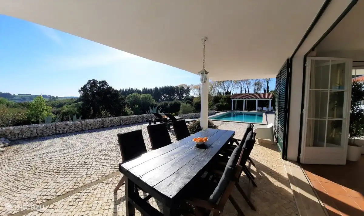 Swimming pool at the villa
