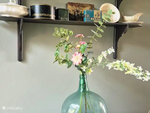 appartement huren in Nederland, Limburg, Mechelen – Studio Tweij & Vitsig eethoek