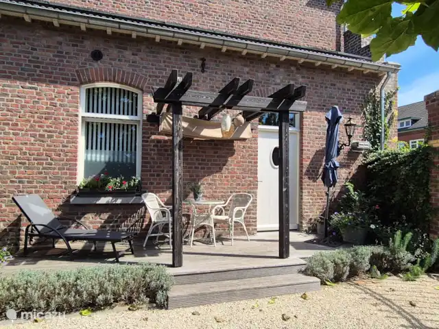 appartement huren in Nederland, Limburg, Mechelen – Studio Tweij & Vitsig heerlijk zonneterras om te relaxen