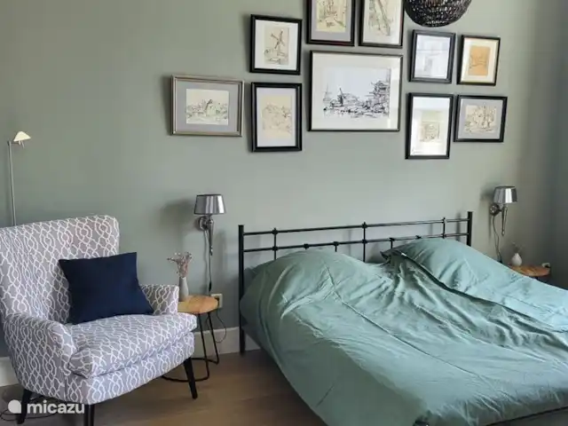 appartement huren in Nederland, Limburg, Mechelen – Studio Tweij & Vitsig slaapkamer