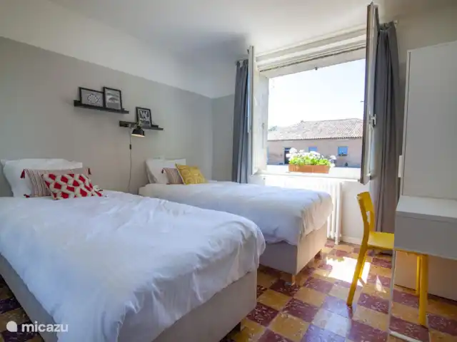 casa rural / cabaña en Francia, Tarn-et-Garonne, Vigueron – Escudes casa rural Woodenshoe Segundo dormitorio