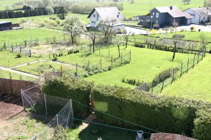 Vista sobre el jardín