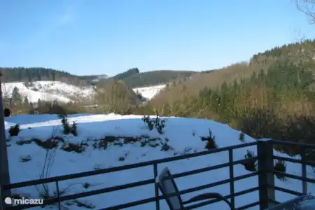 Vacation rental Belgium, Ardennes, Bouillon holiday house Pandora2 view winter