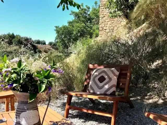 Molino Mairena, Casa Andaluz | Espagne, Andalousie, Montefrio - maison de vacances Terrasse dans le jardin
