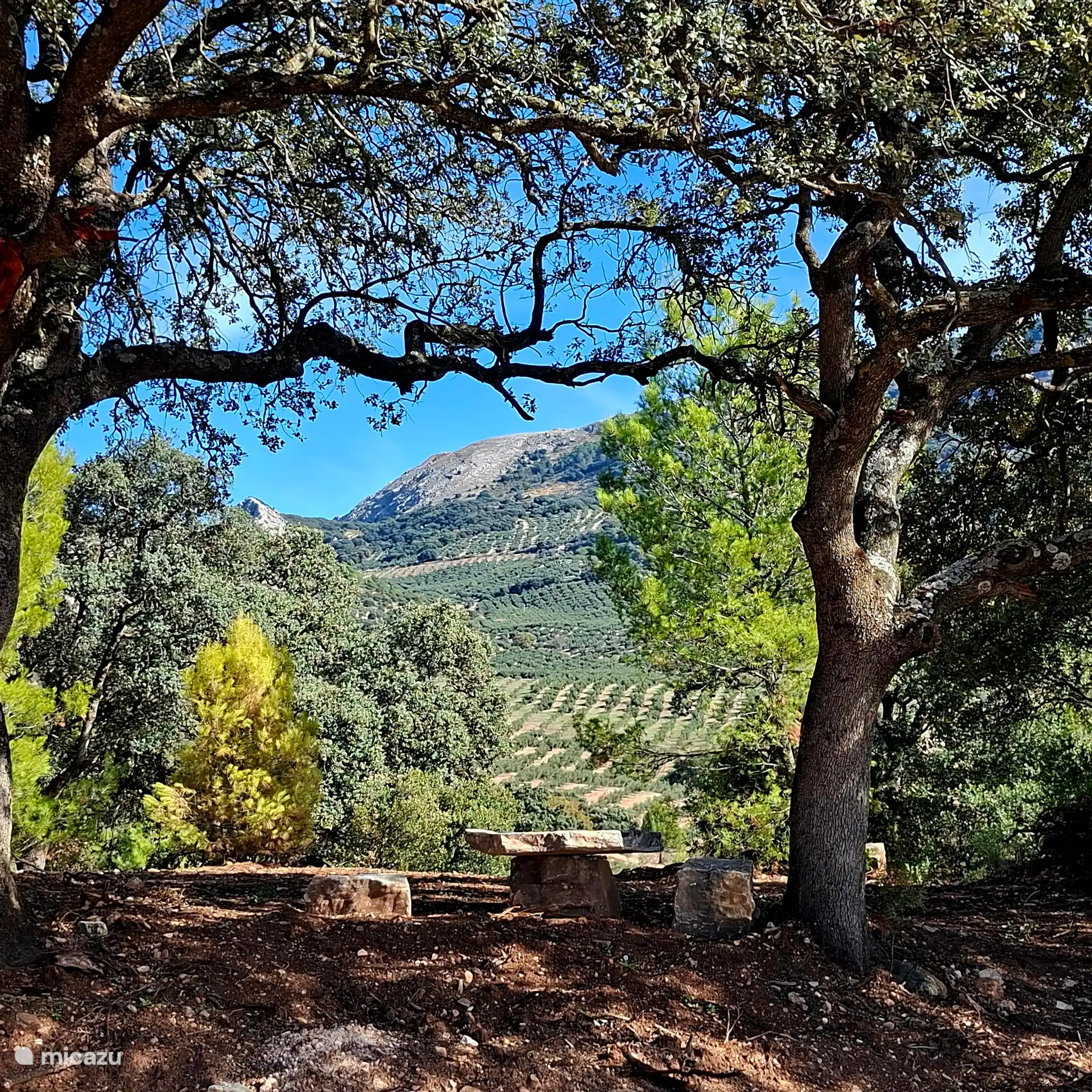 Schöne und ruhige Gegend im Inneren Andalusiens.
