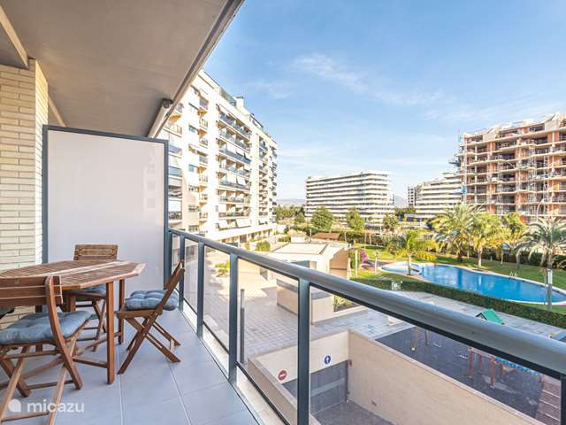Vakantiehuis Spanje, Costa Blanca, Alicante – appartement Flat met gym sauna zwembad en paddle