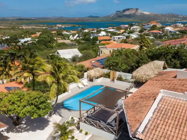 Location de Vacances Curaçao, Banda Ariba (est), Jan Thiel, villa - Villa Mangue Perspective