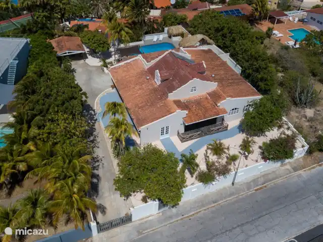 Location de Vacances Curaçao, Banda Ariba (est), Jan Thiel, villa - Villa Mangue Vue de dessus