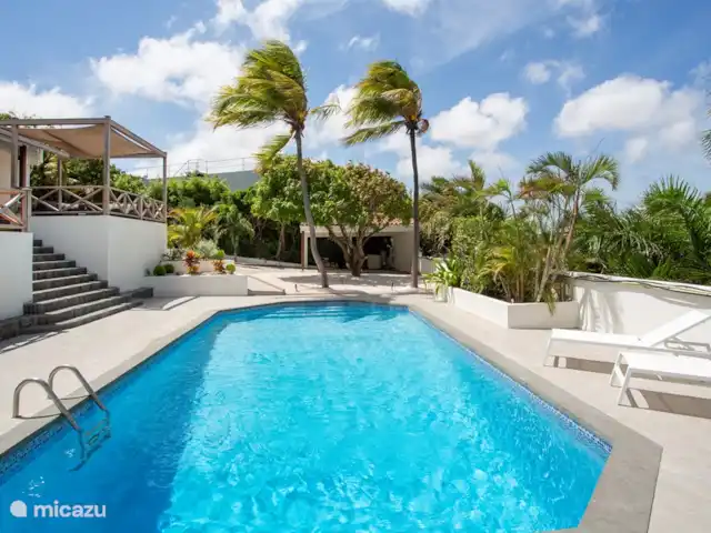 Location de Vacances Curaçao, Banda Ariba (est), Jan Thiel, villa - Villa Mangue Piscine