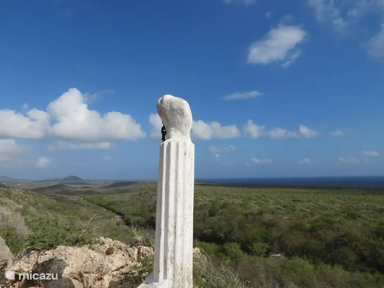 Het monument van Tula kom je tegen tijdens 1 van de vele wandelroutes vlakbij Villapark Fontein