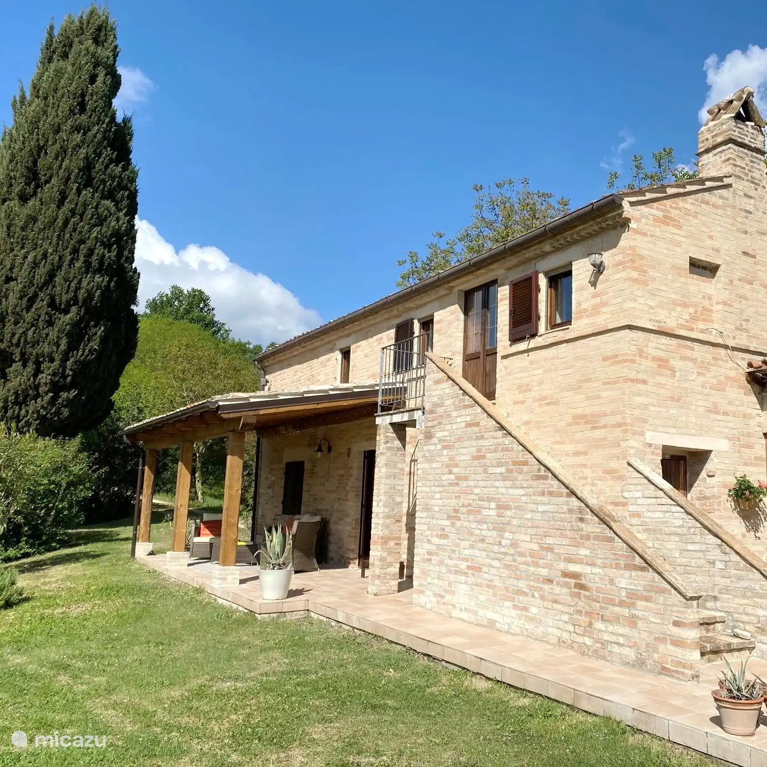 Casa Cipresse en Italia, Marche, Montottone - Casa vacacional