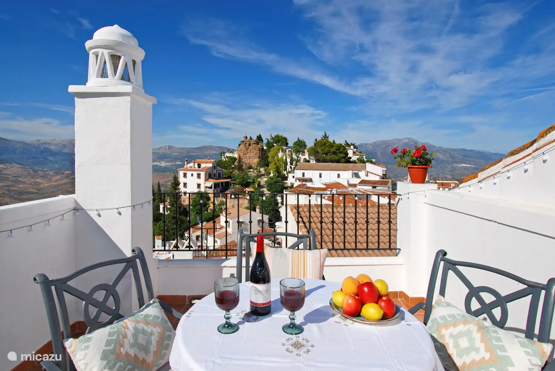 ¿No es impresionante esta vista desde nuestra terraza en la azotea????