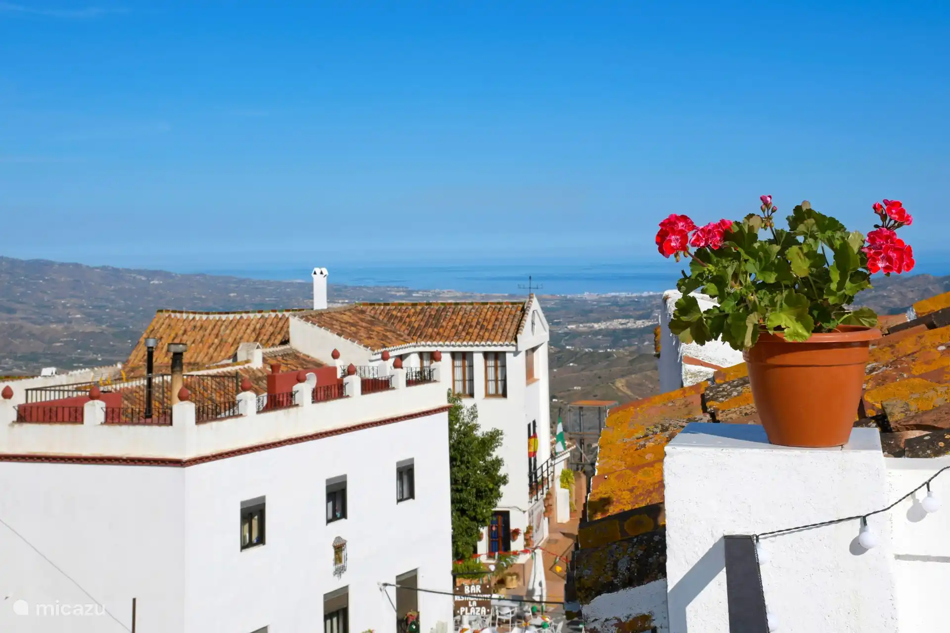Las vistas hasta el mar Mediterráneo te dan una sensación de libertad difícil de describir.