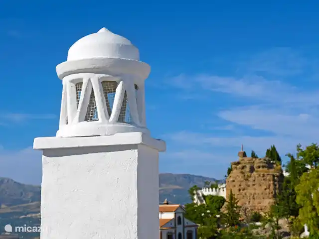 Location de Vacances Espagne, Costa del Sol, Comares, maison de vacances - Casa Bonita. Nulle part le ciel n’est aussi bleu que dans ce lieu paradisiaque.