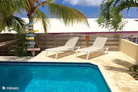 Vakantiehuis Curaçao, Banda Ariba (oost), Cas Grandi studio beleef Curaçao appartementen S2 Zwembad