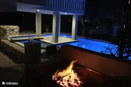 Vakantiehuis Curaçao, Banda Ariba (oost), Cas Grandi studio beleef Curaçao appartementen S2 Zwembad