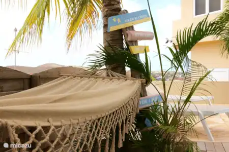 Vakantiehuis Curaçao, Banda Ariba (oost), Cas Grandi studio beleef Curaçao appartementen S2 Tuin