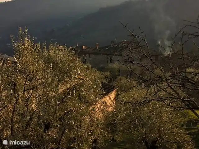 Location de Vacances Italie, Toscane, Borgo a Mozzano, maison de vacances - Ambra Semelle Partigliano en hiver (décembre 2018)