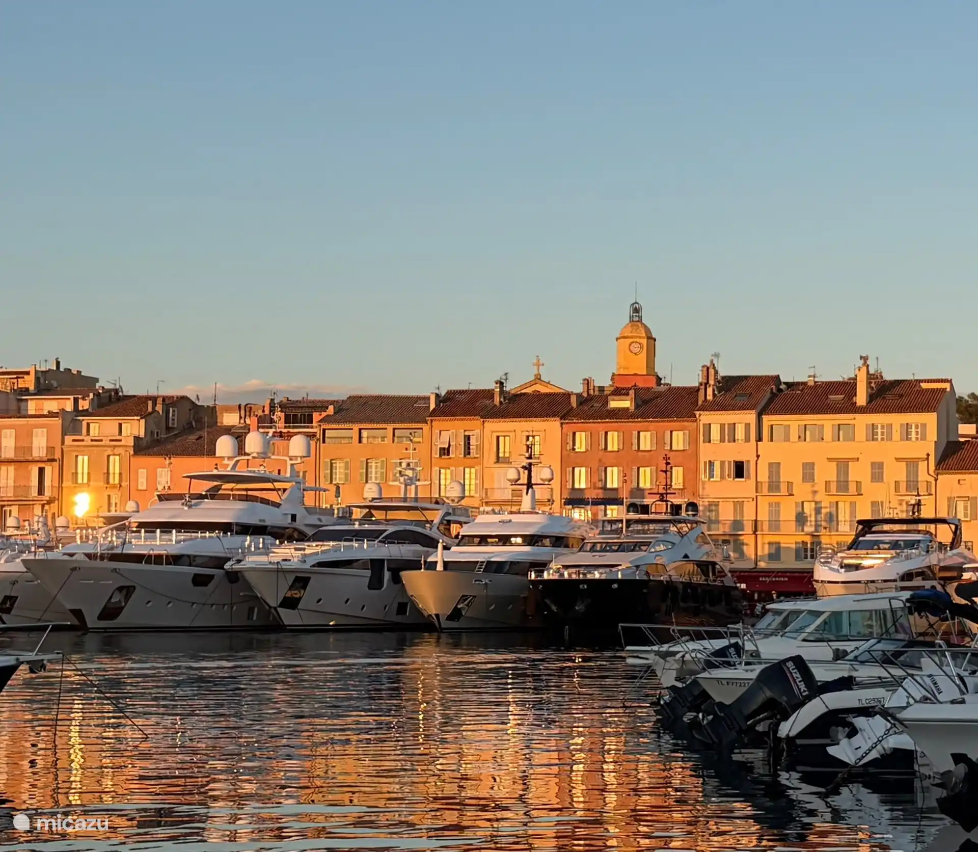 St Tropez zonsondergang