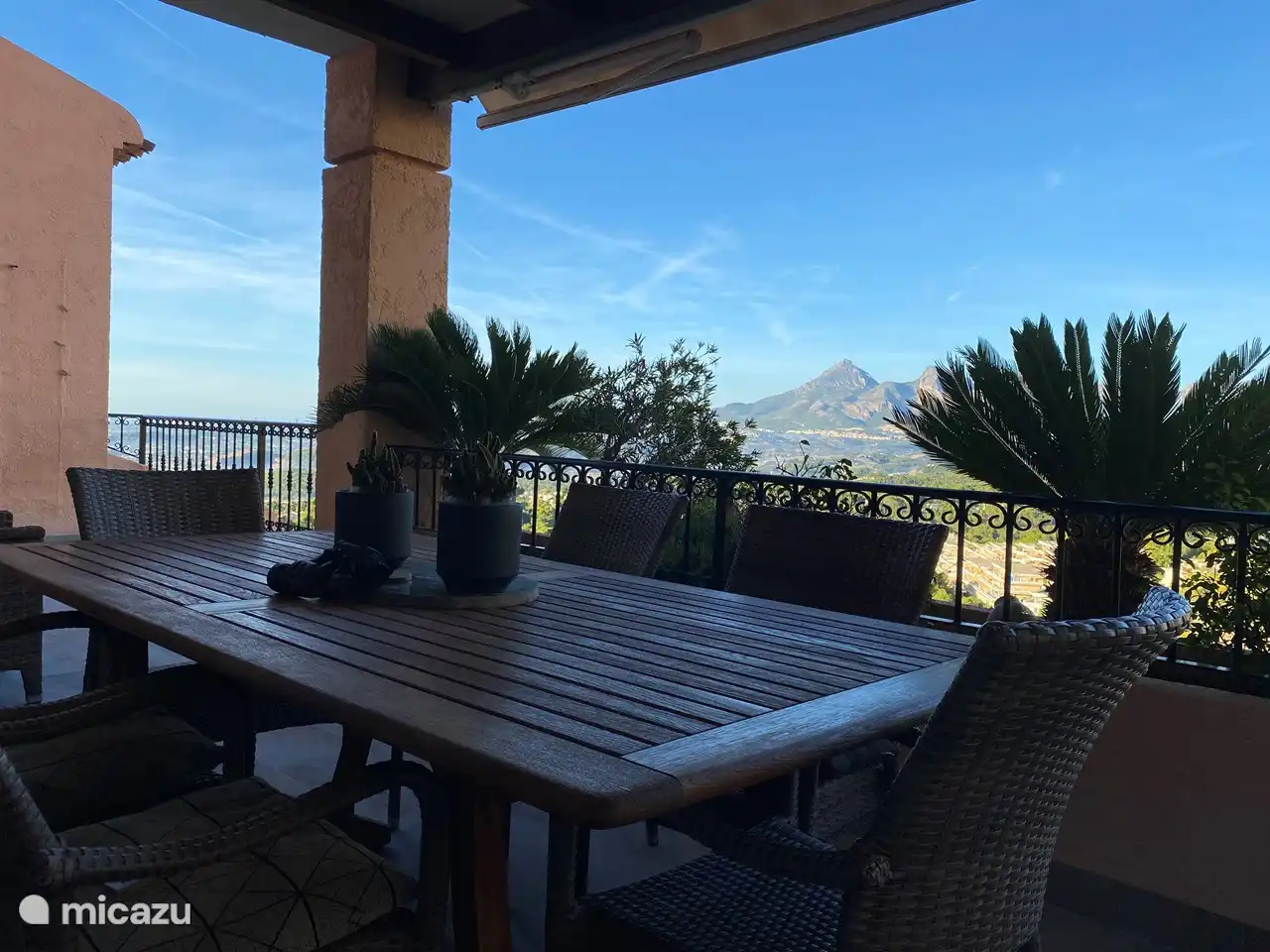 Ein weiter Blick Richtung Benidorm.