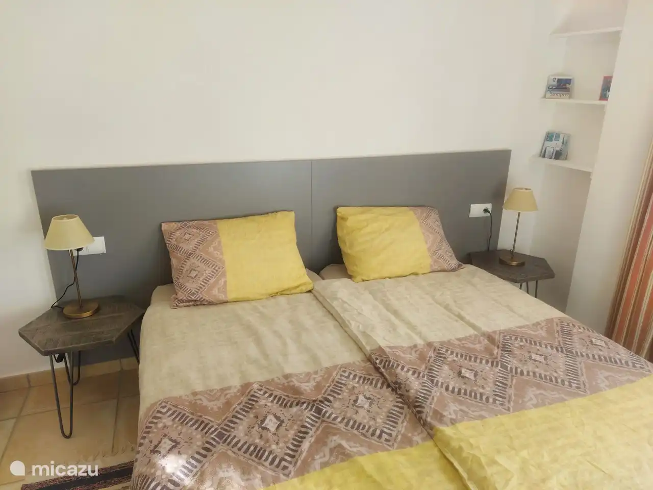 Das zweite Schlafzimmer.