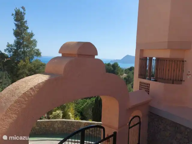 Casa Kiek huren in Spanje, Costa Blanca, Altea - vakantiehuis De entree van onze acht appartementen.
