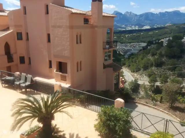 Casa Kiek huren in Spanje, Costa Blanca, Altea - vakantiehuis Zicht op Casa Kiek.